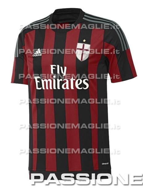 La nuova maglia dovrebbe avere ancora lo stemma di Milano. Passionemaglie.it